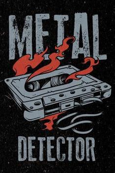 Metal Detector: Heavy Rock Music Artistic Doodle Sketch Pad for Men, Women and Kids