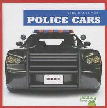 Police Cars - Book  of the Machines at Work
