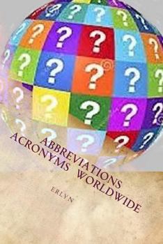 Paperback Abbreviations & Acronyms Worldwide Book