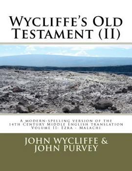 Paperback Wycliffe's Old Testament (II): Volume Two Book