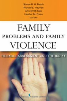 Paperback Family Problems and Family Violence: Reliable Assessment and the ICD-11 Book