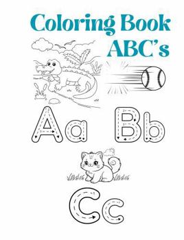 Paperback Coloring Book: ABC's Book