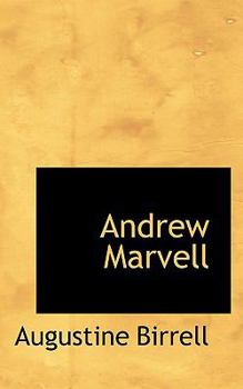 Paperback Andrew Marvell Book
