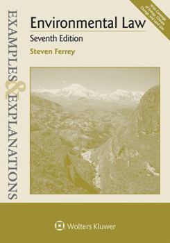 Paperback Examples & Explanations for Environmental Law Book