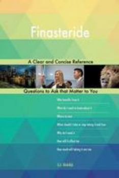 Paperback Finasteride; A Clear and Concise Reference Book