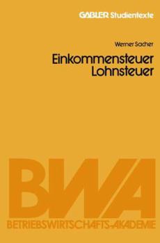 Paperback Einkommensteuer / Lohnsteuer [German] Book