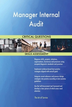 Paperback Manager Internal Audit Critical Questions Skills Assessment Book