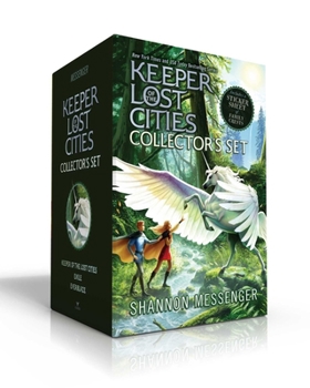 Paperback Keeper of the Lost Cities Collector's Set (Includes a Sticker Sheet of Family Crests) (Boxed Set): Keeper of the Lost Cities; Exile; Everblaze Book