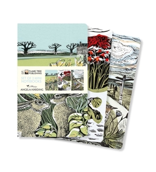 Misc. Angela Harding: Landscapes Set of 3 Mini Notebooks Book
