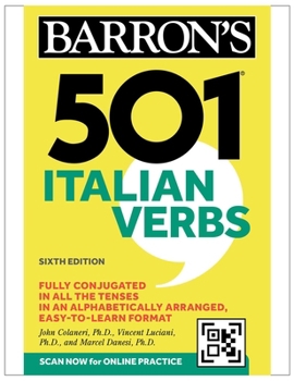 Paperback 501 Italian Verbs, Sixth Edition Book