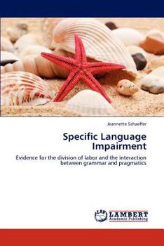 Paperback Specific Language Impairment Book