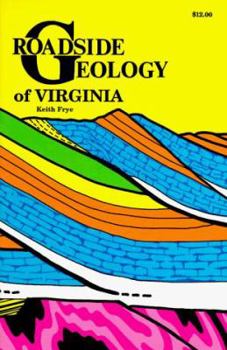 Paperback Roadside Geology of Virginia Book