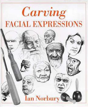 Hardcover Carving Facial Expressions Book