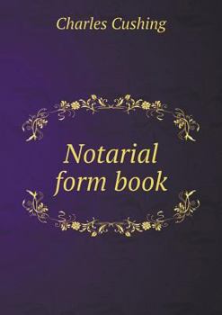 Paperback Notarial form book