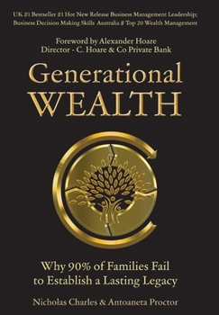 Hardcover Generational Wealth Book