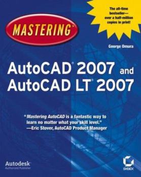 Paperback Mastering AutoCAD 2007 and AutoCAD LT 2007 [With CDROM] Book