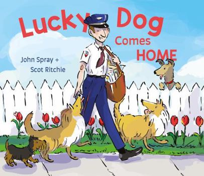 Hardcover Lucky Dog Comes Home Book