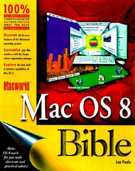 Paperback MacWorld Mac OS 8 Bible Book