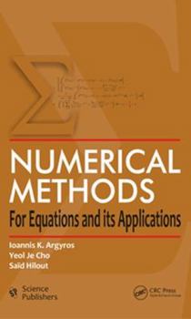 Hardcover Numerical Methods for Equations and its Applications Book