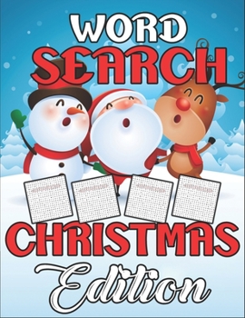 Word Search Christmas Edition: Exercise your brain and fill your heart with Christmas spirit (Holiday Word Search)