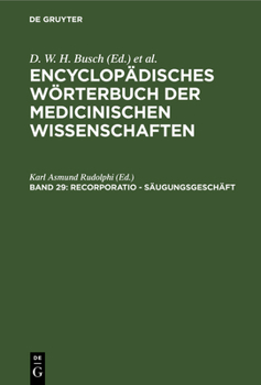 Hardcover Recorporatio - Säugungsgeschäft [German] Book