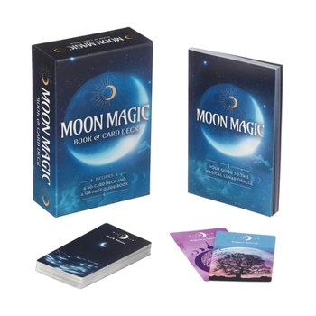 Paperback Moon Magic Book & Card Deck: Includes a 50-Card Deck and a 128-Page Guide Book [With Cards] Book