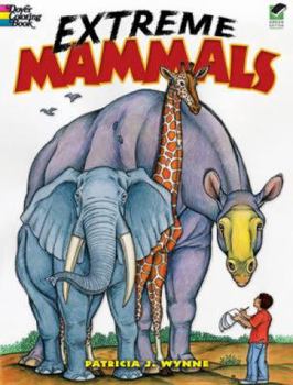 Extreme Mammals Coloring Book