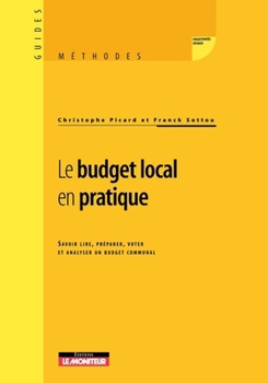Paperback Le budget local en pratique [French] Book