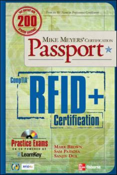 Paperback CompTIA RFID+ Certification [With CDROM] Book