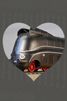 Paperback Love Trains - Notebook For Boys Who Make Railway Models: Blank Wide Ruled Gift Journal Book