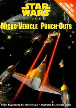 Paperback Star Wars Episode I Micro-Vehicle Punch-Outs Book