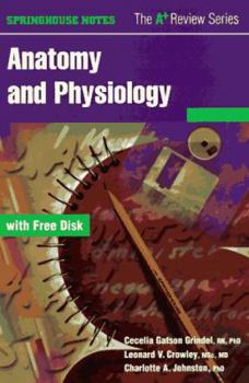 Paperback Anatomy and Physiology [With Windows-Compatible Diskette] Book