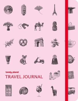 Paperback Lonely Planet's Travel Journal: Pink: Record Your Precious Memories Writing Prompts & Trip Planning Tips Handy Pocket for Keepsakes Available in Three Book