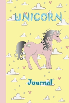 Paperback Unicorn Journal: Journal and Notebook for Girls - Composition Size (6"x9") With Lined Pages, Perfect for Journal, Notes Book