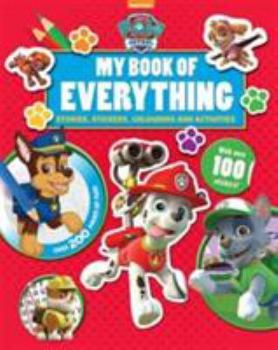 Hardcover Nickelodeon PAW Patrol My Book of Everything: Stories, Stickers, Colouring and Activities Book