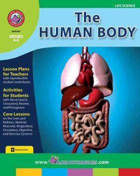 Paperback The Human Body Gr. 4-6 - Rainbow Horizons Publishing (Life Science Set) Book