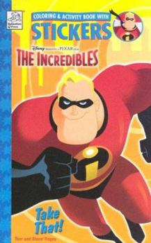 Paperback The Incredibles 4x6 Sticker Activity #1 [With Stickers] Book