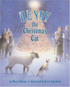 Hardcover Henry the Christmas Cat Book