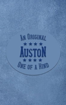 Paperback Auston: Personalized Writing Journal for Men Book
