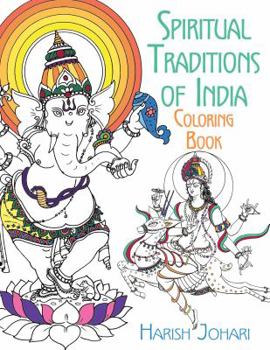 Paperback Spiritual Traditions of India Coloring Book