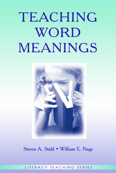 Paperback Teaching Word Meanings Book