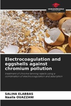 Paperback Electrocoagulation and eggshells against chromium pollution Book
