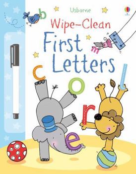 Paperback Wipe-Clean First Letters (Wipe-Clean Books) Book
