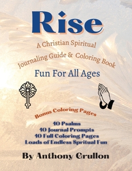 Paperback Rise: Christian Spiritual Journaling Guide and Coloring Book