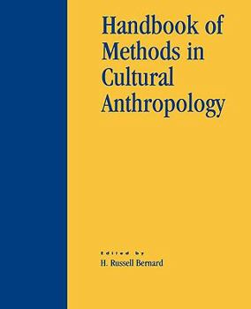 Paperback Handbook of Methods in Cultural Anthropology Book