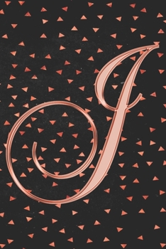 Paperback J Journal: A Monogram J Initial Capital Letter Notebook For Writing And Notes: Great Personalized Gift For All First, Middle, Or Book