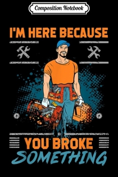 Paperback Composition Notebook: I'm Here To Lay Pipe Journal/Notebook Blank Lined Ruled 6x9 100 Pages Book