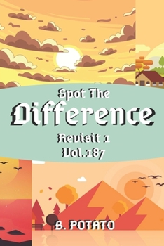 Paperback Spot the Difference Revisit 1 Vol.187: Children's Activities Book for Kids Age 3-8, Kids, Boys and Girls Book