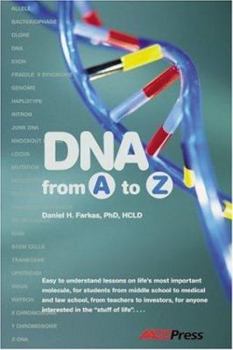 Paperback DNA from A to Z Book