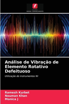 Paperback Análise de Vibração de Elemento Rotativo Defeituoso [Portuguese] Book